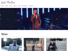 Tablet Screenshot of joshpfeiffer.com